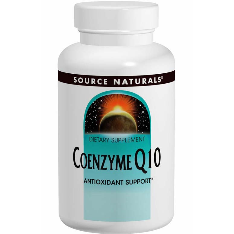 Source Naturals Coenzyme Q10 120 Tablets 30 mg