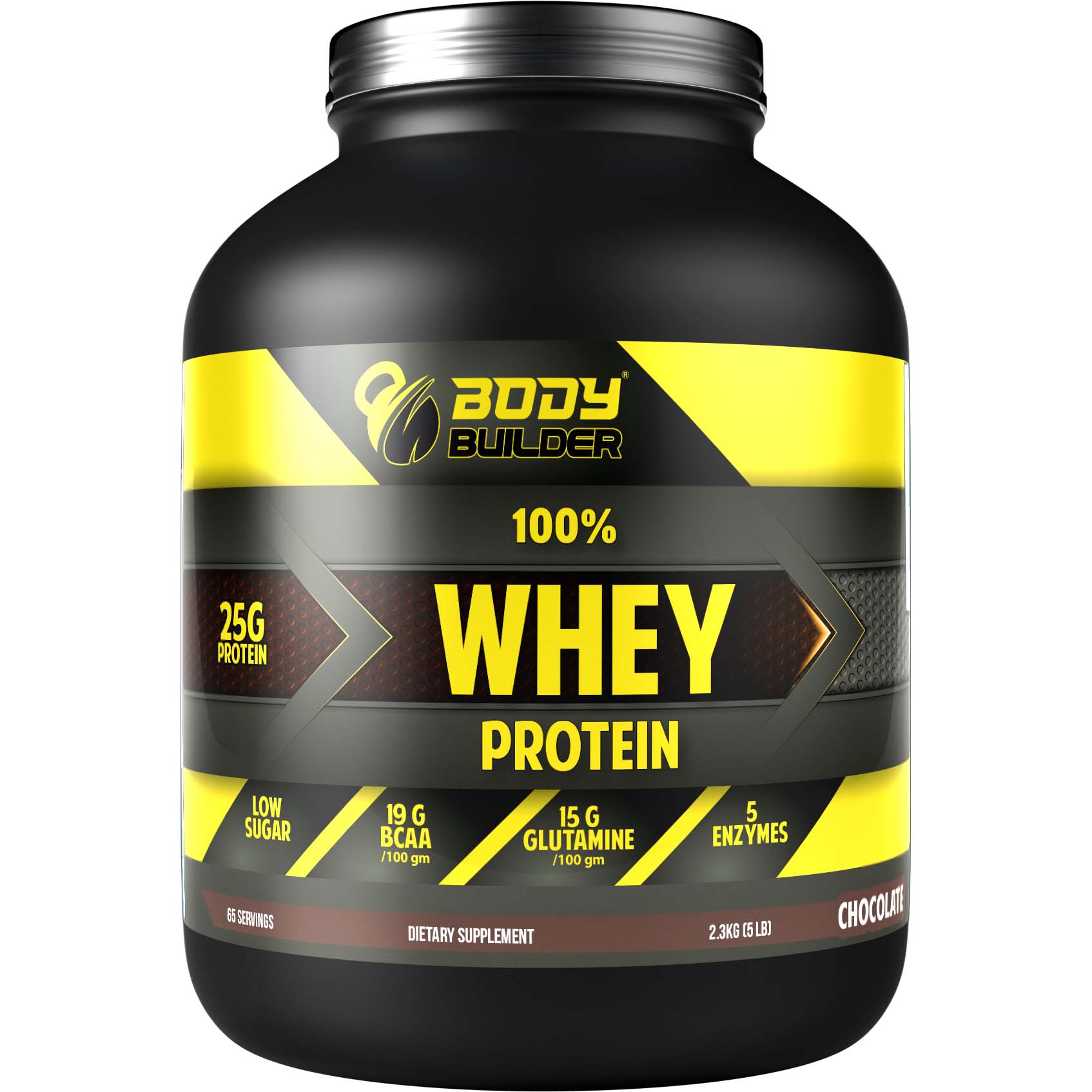 Body Builder 100% Whey Protein 5 LB Chocolate