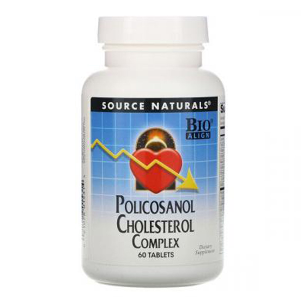 Source Naturals Policosanol Cholesterol Complex 60 Tablets