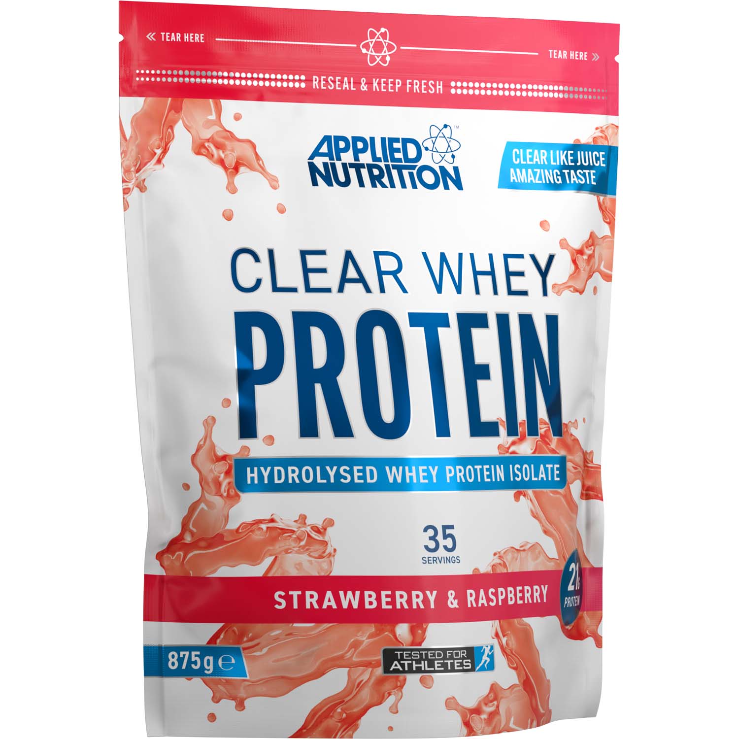 Applied Nutrition Clear Whey Protein 875 GM Strawberry & Raspberry