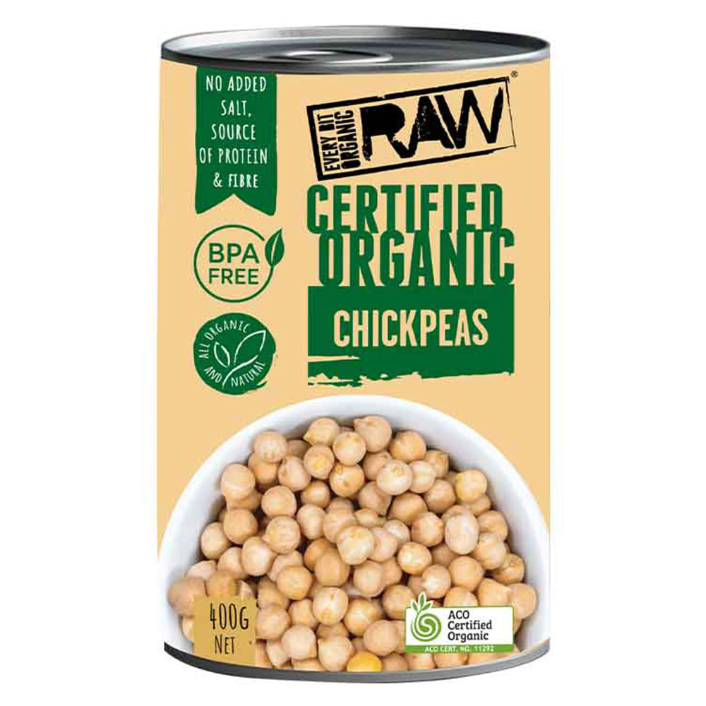 Every Bit Organic Raw Chickpeas, 400 Gm