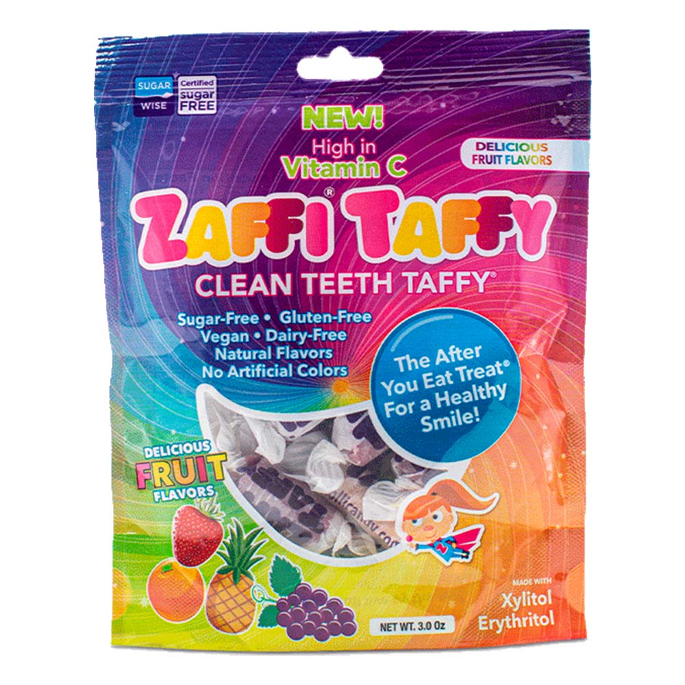 Zolli Candy Zaffi Taffy 85 Gm Fruit