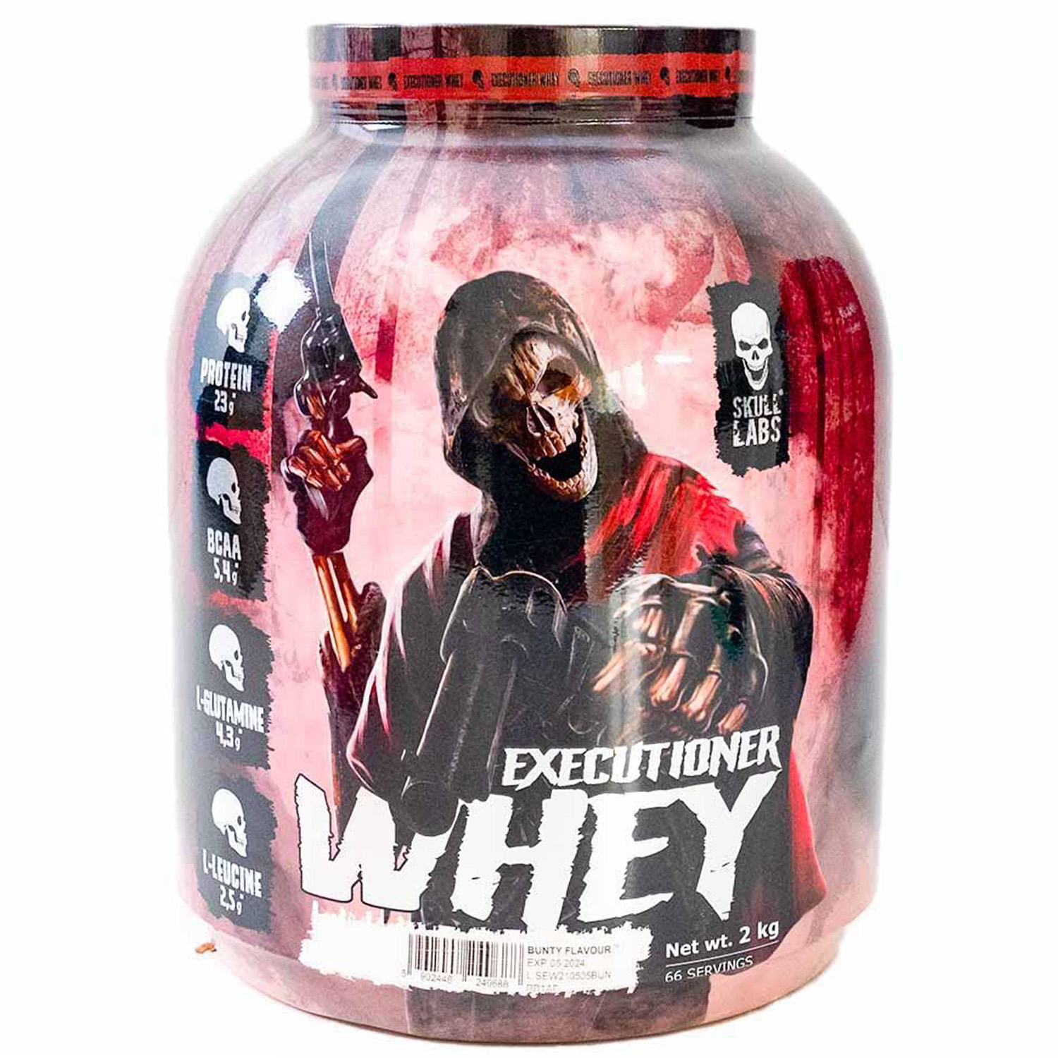 Skull Labs Whey Executioner, Strawberry, 2 Kg