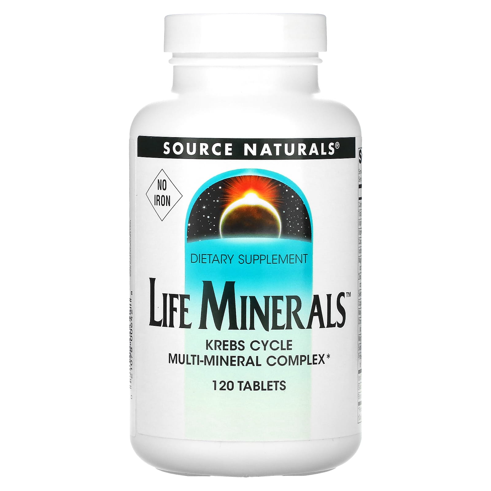Source Naturals Life Minerals, 120 Tablets