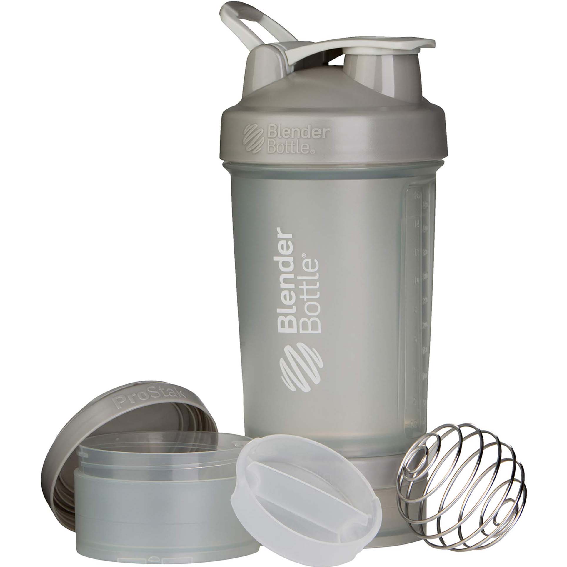 Laperva Blender Bottle Prostak Shaker, Gray