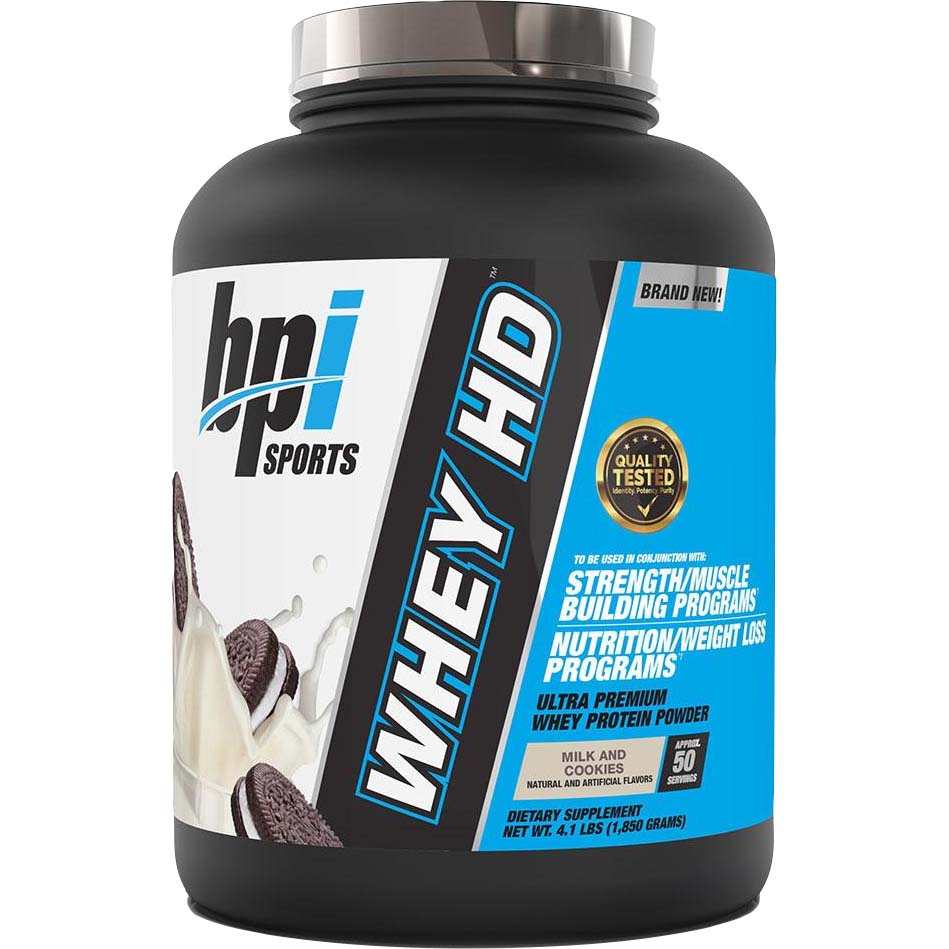 bpi Sports Whey HD 4.1 Lb Milk And Cookies