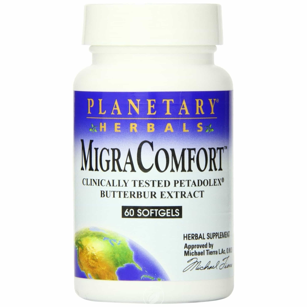 Planetary Herbals Migra Comfort, 60 Softgels
