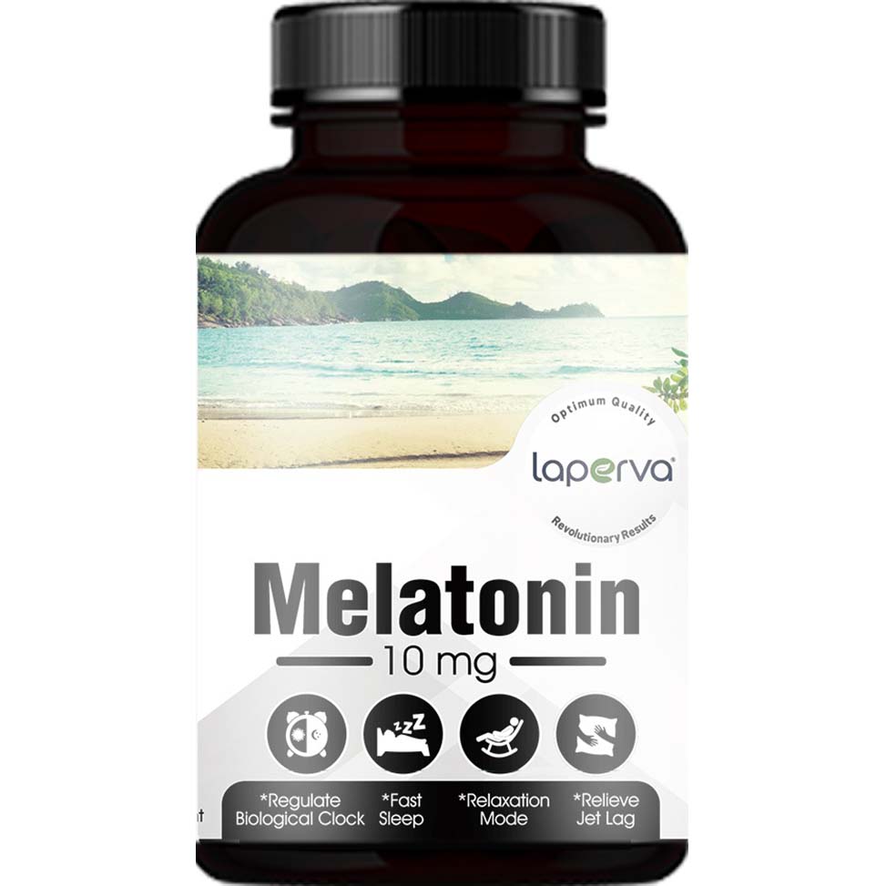 Laperva Melatonin, 10 mg, 60 Sublingual Tablets