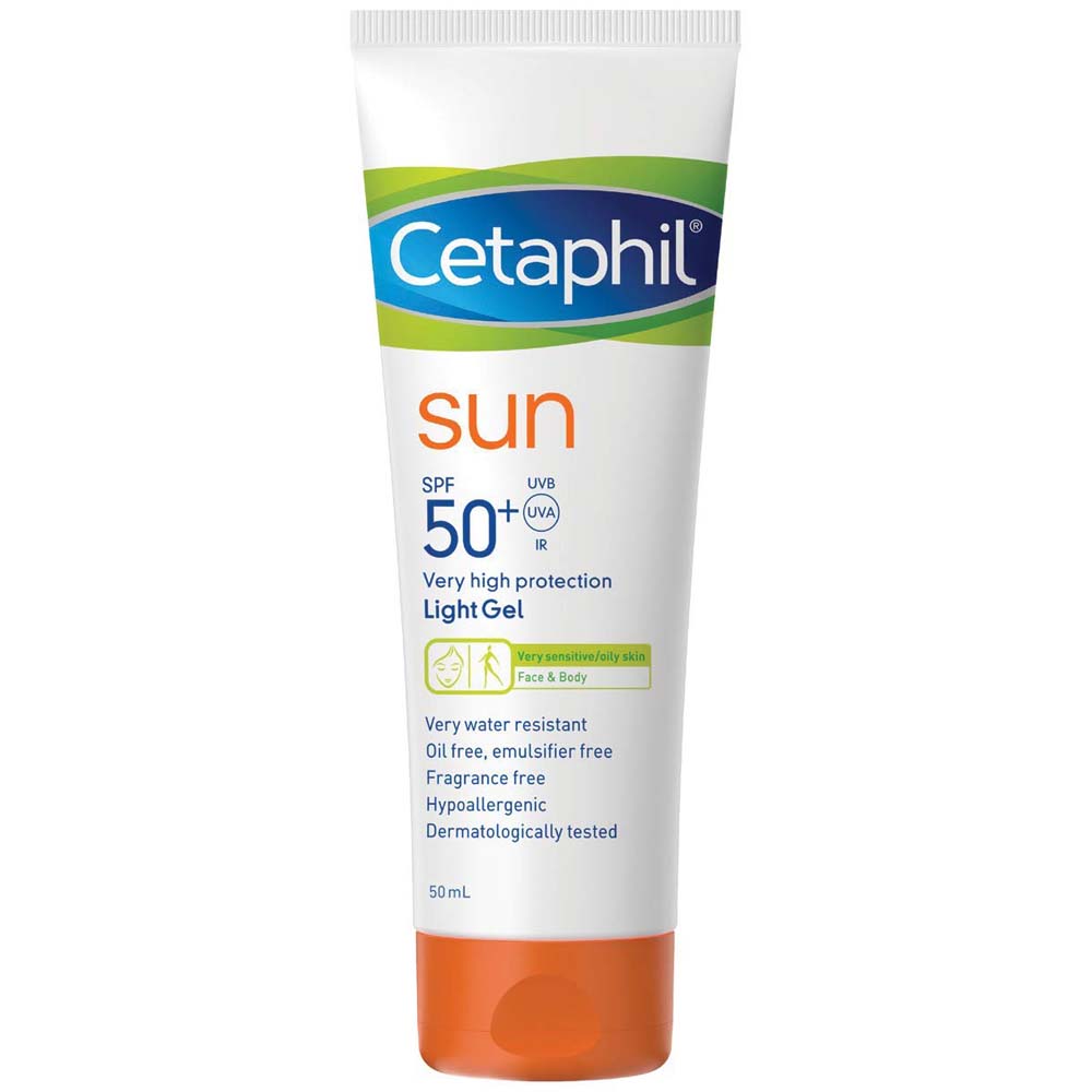 Cetaphil Sun SPF 50+ Light Gel, 50 ML