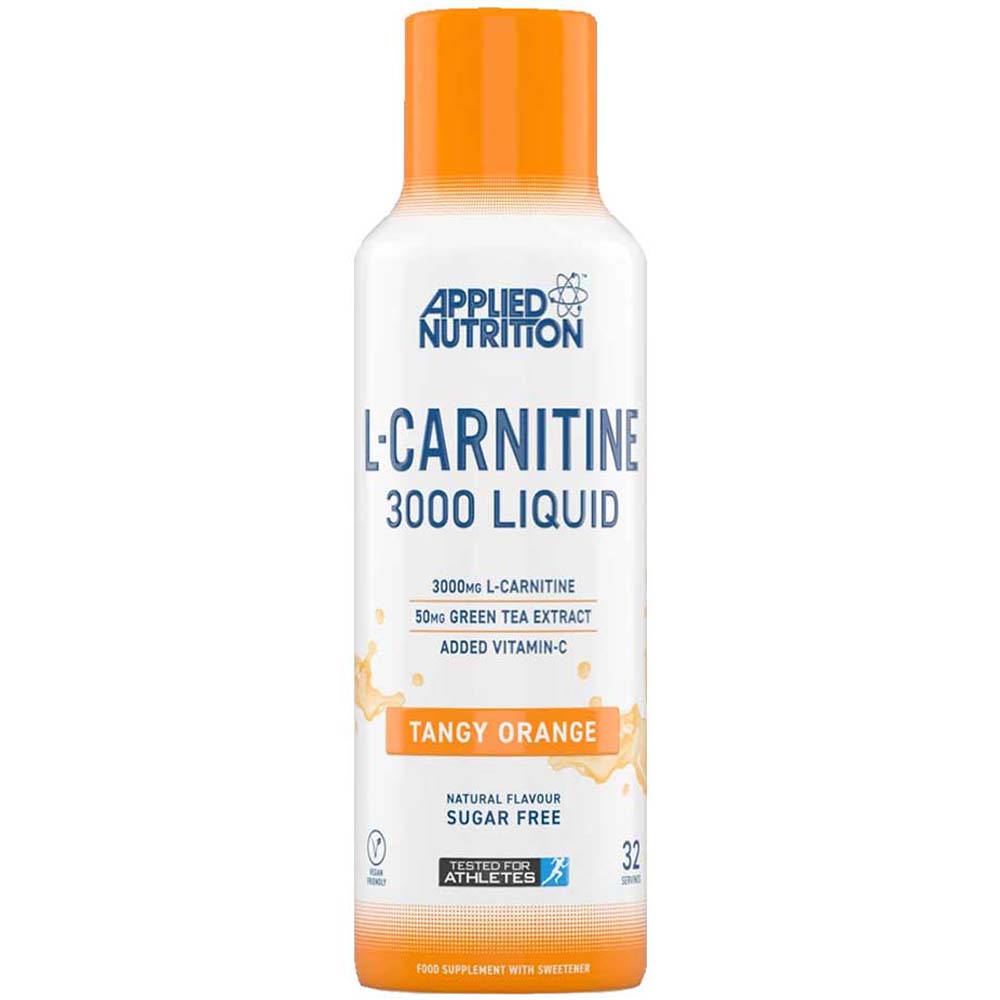 Applied Nutrition L Carnitine Liquid Tangy Orange 3000 mg