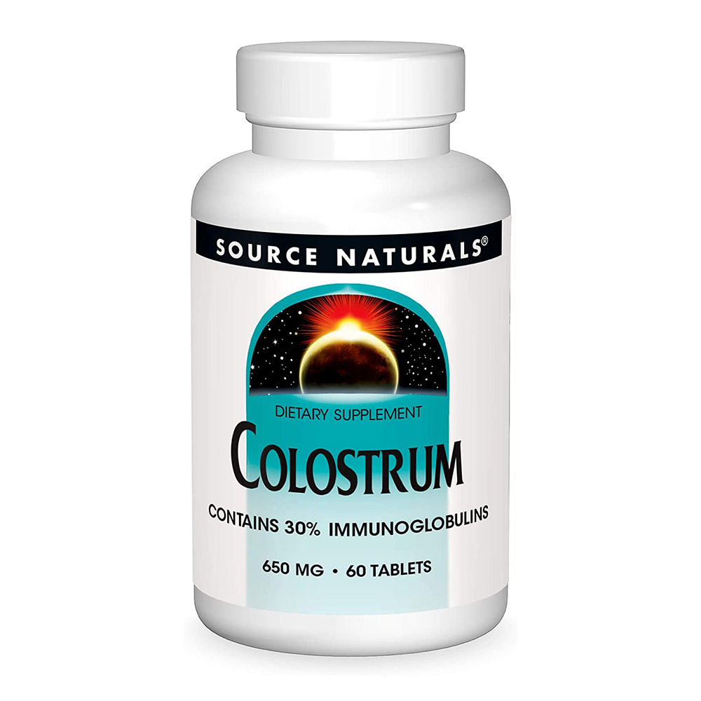 Source Naturals Colostrum, 650 mg, 60 Tablets