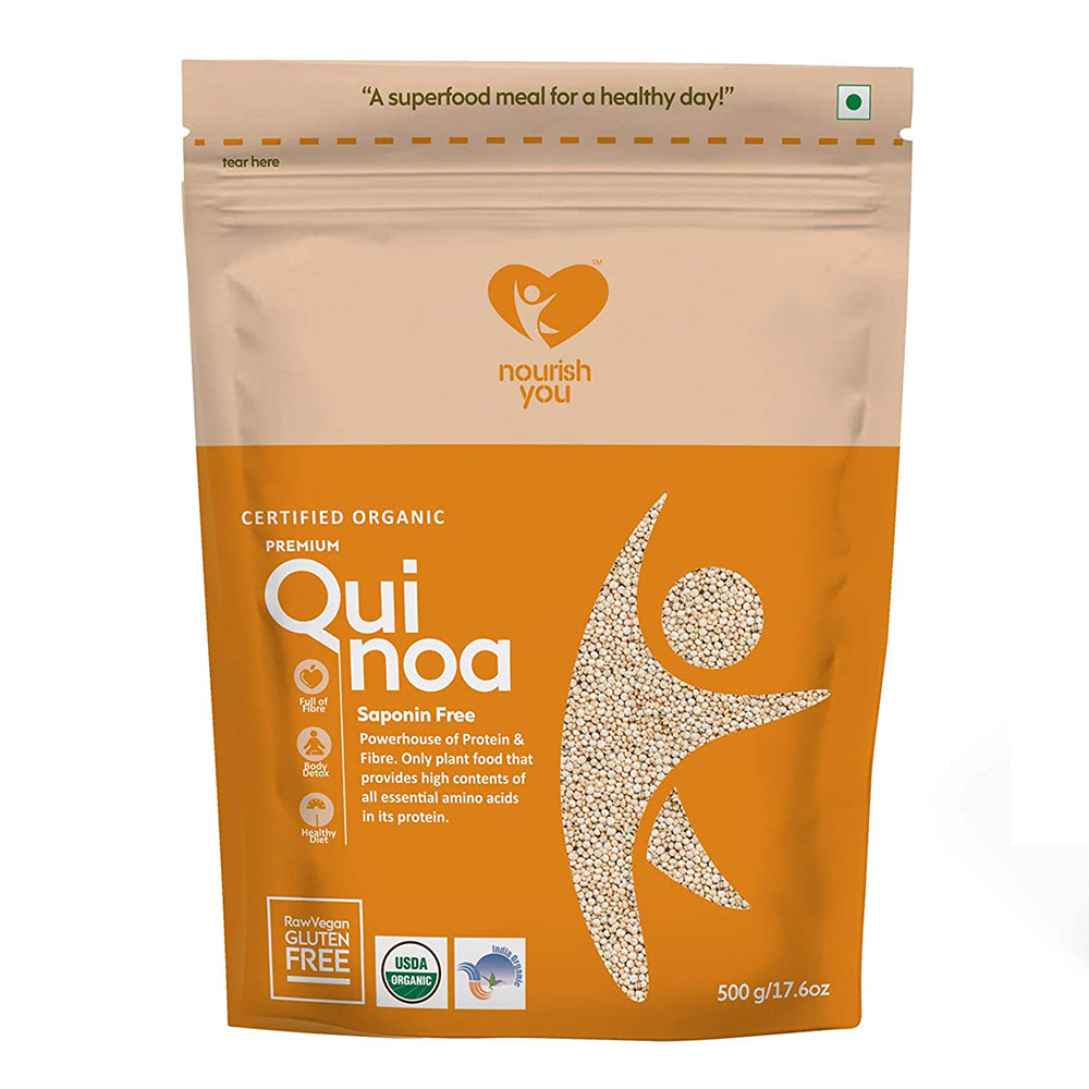 Nourish You White Quinoa 500 Gm