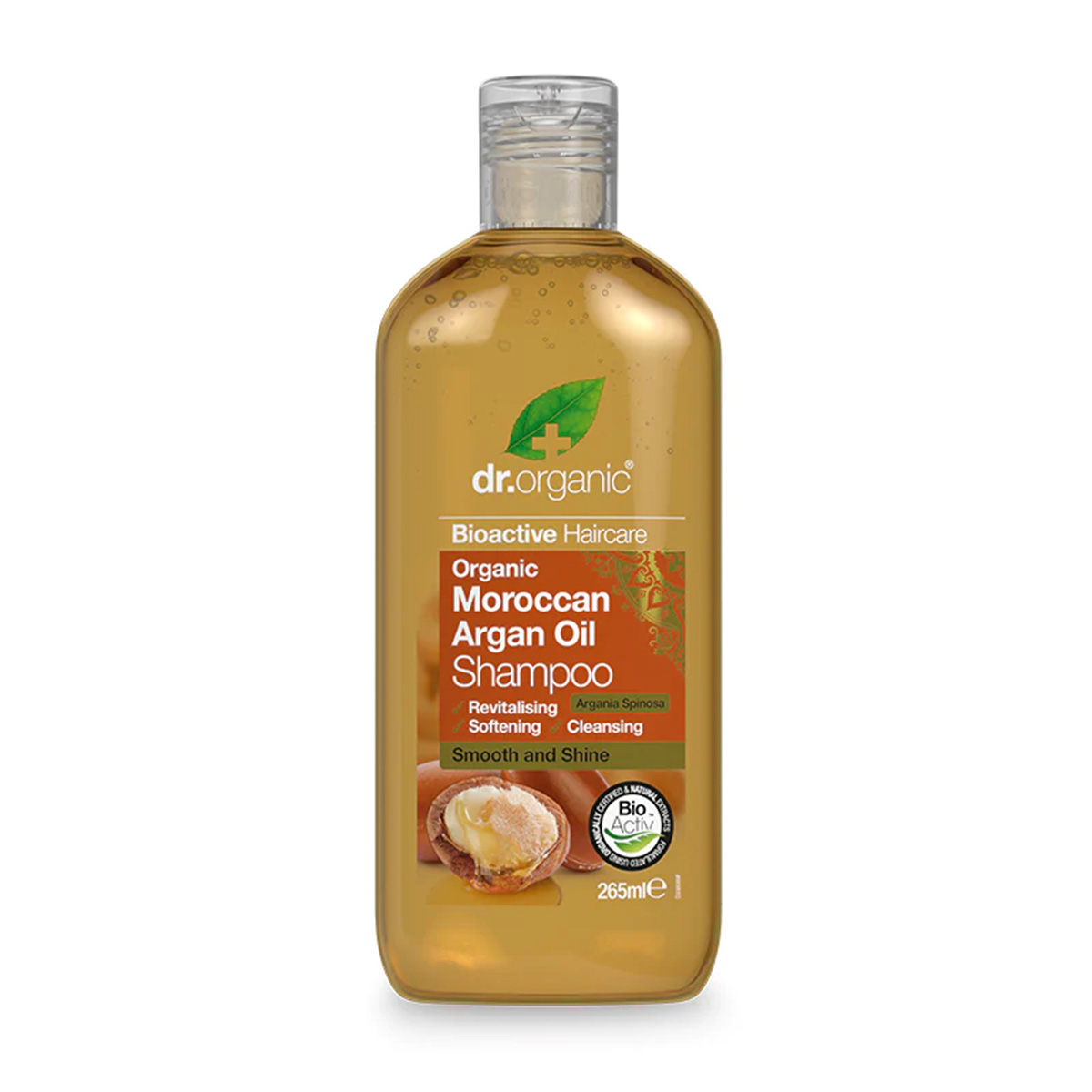 Dr Organic Shampoo, Moroccan Argan Oil, 265 ML