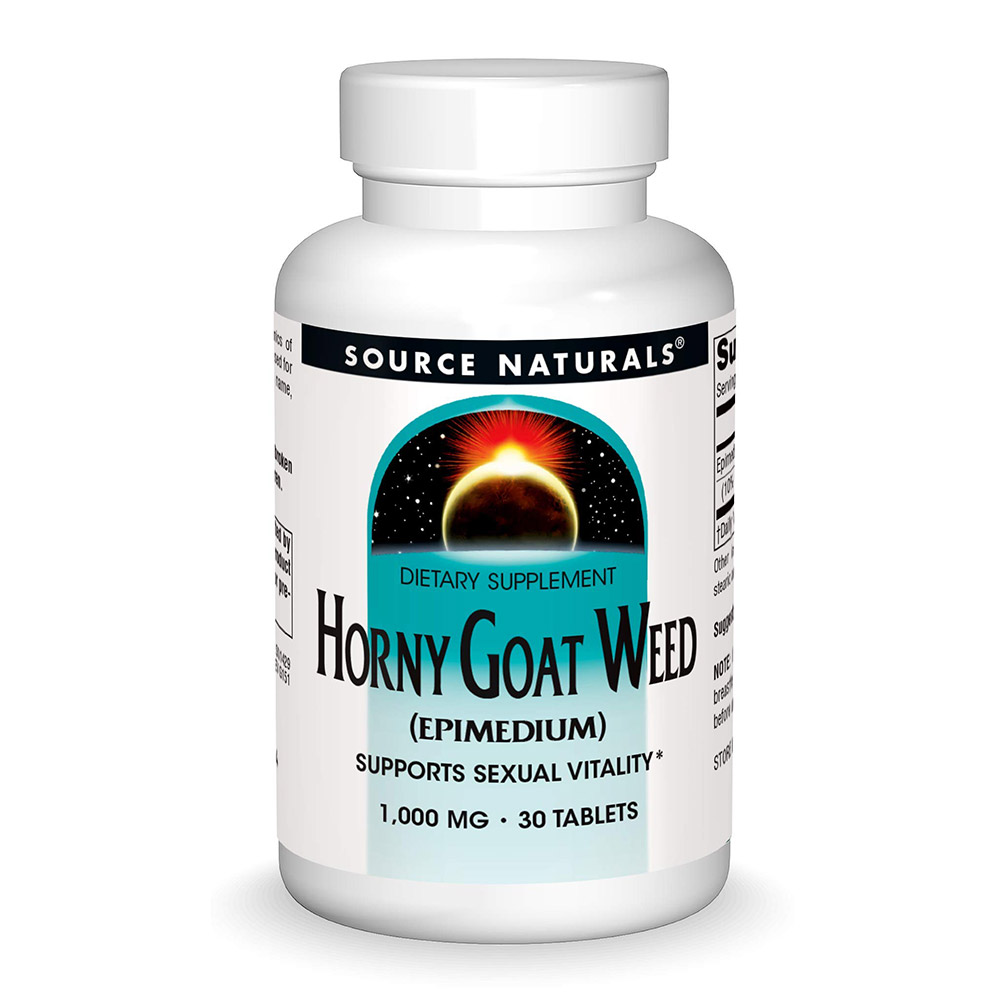 Source Naturals Horny Goat Weed, 1000 mg, 30 Tablets