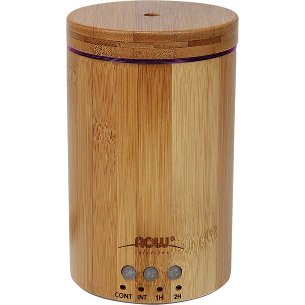 Now Ultrasonic Real Bamboo Essential Oil Diffuser, 1 Piece