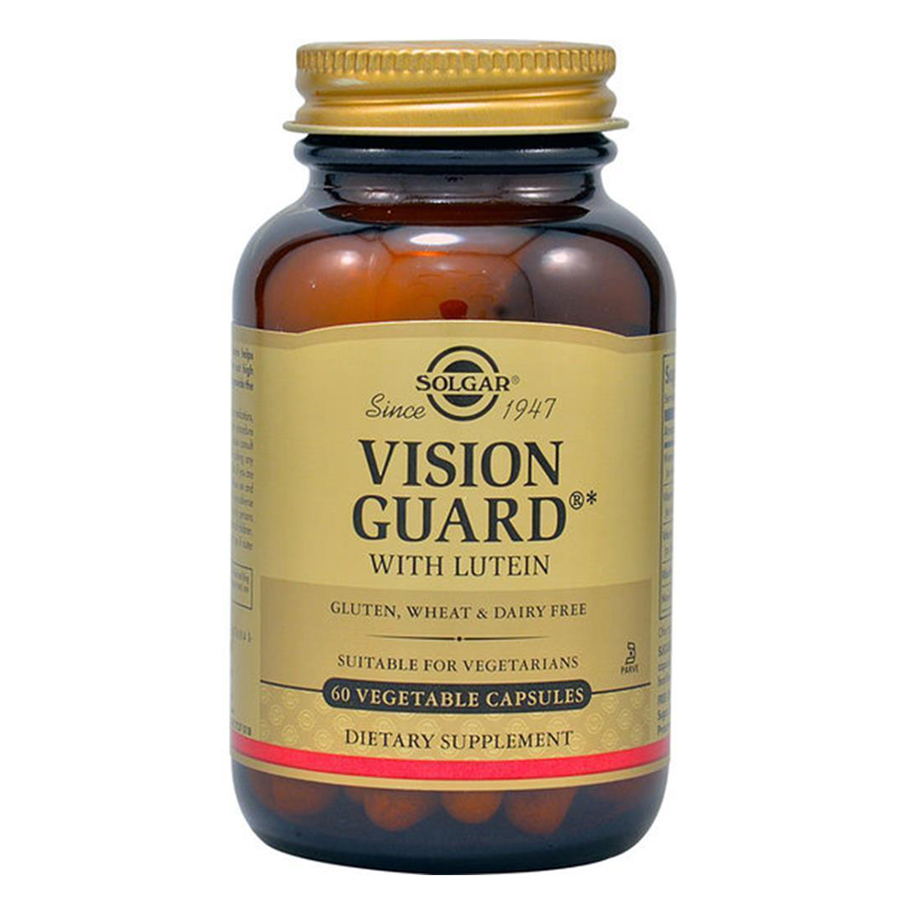 Solgar Vision Guard With Lutein, 60 Vegetable Capsules