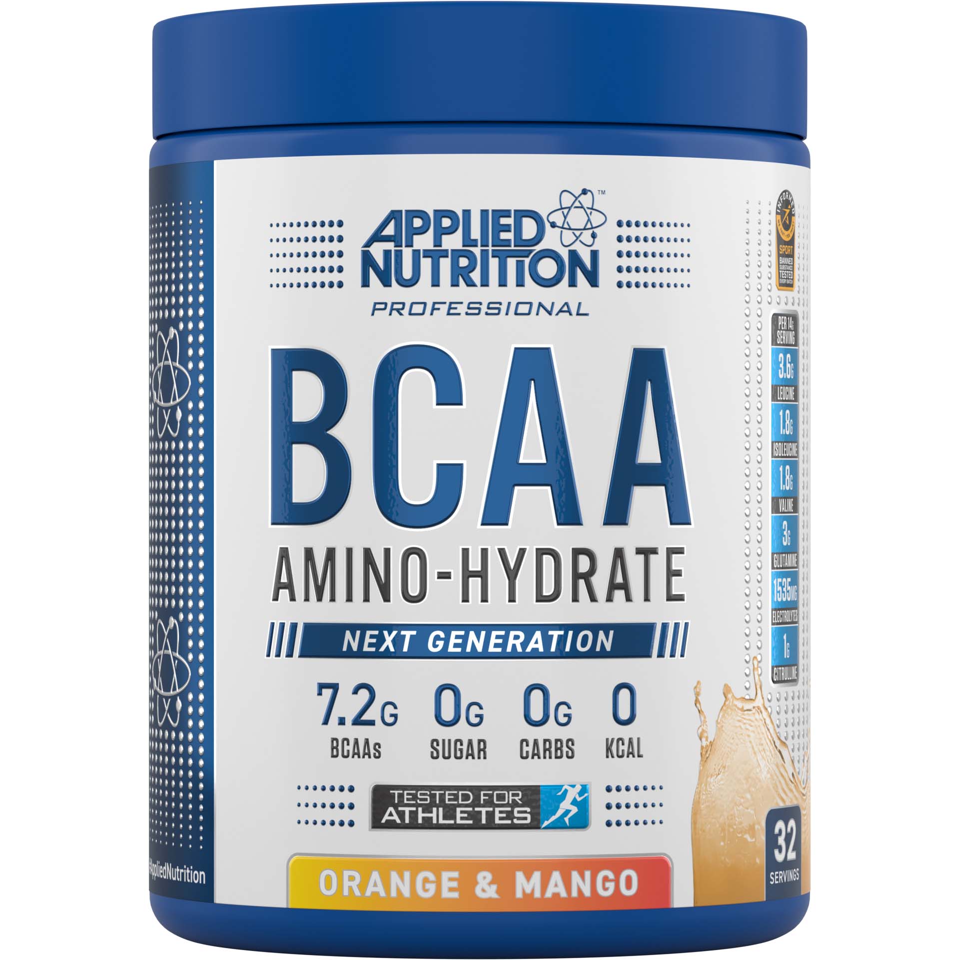 Applied Nutrition BCAA Amino Hydrate 32 Serving Orange Mango