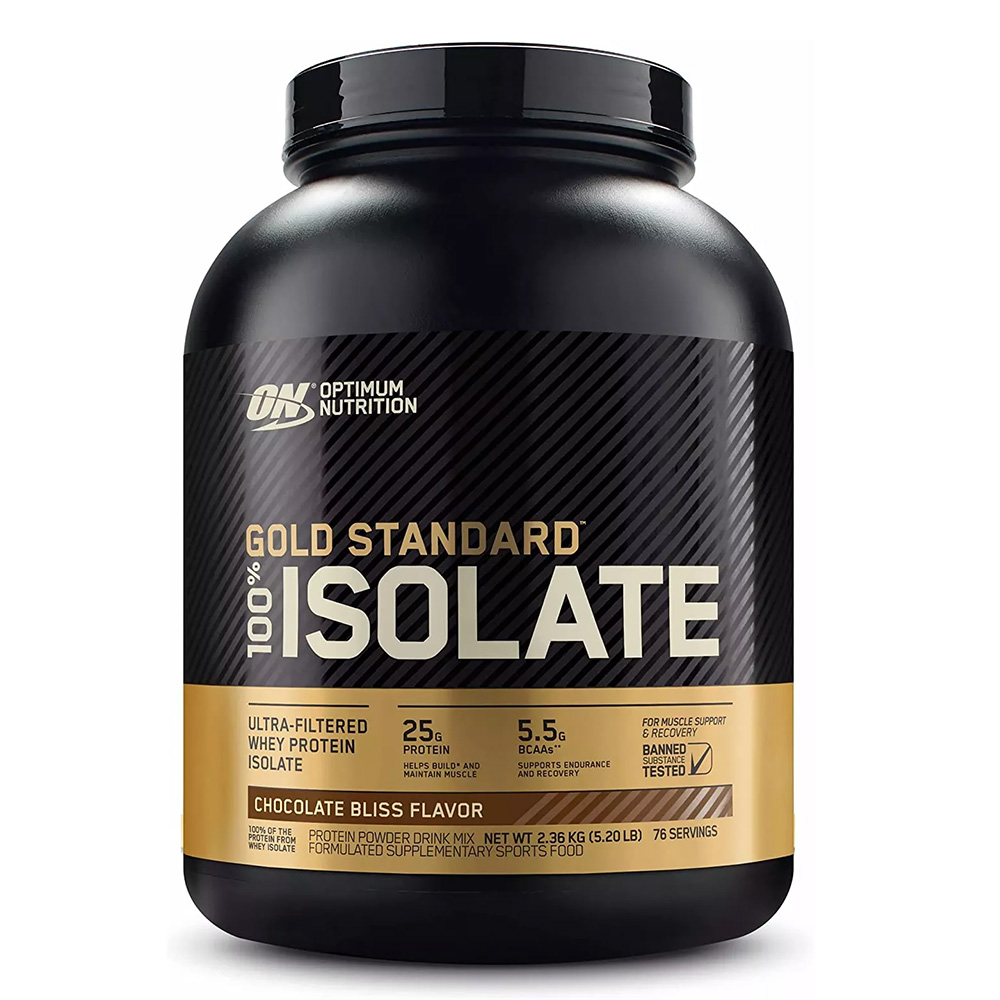 Optimum Nutrition 100% Gold Standard Isolate, Chocolate Bliss, 5.2 Lb