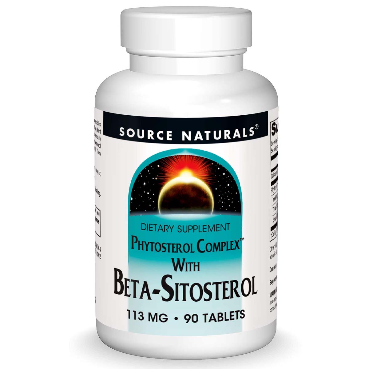 Source Naturals Phytosterol Complex with Beta Sitosterol, 113 mg, 90 Tablets