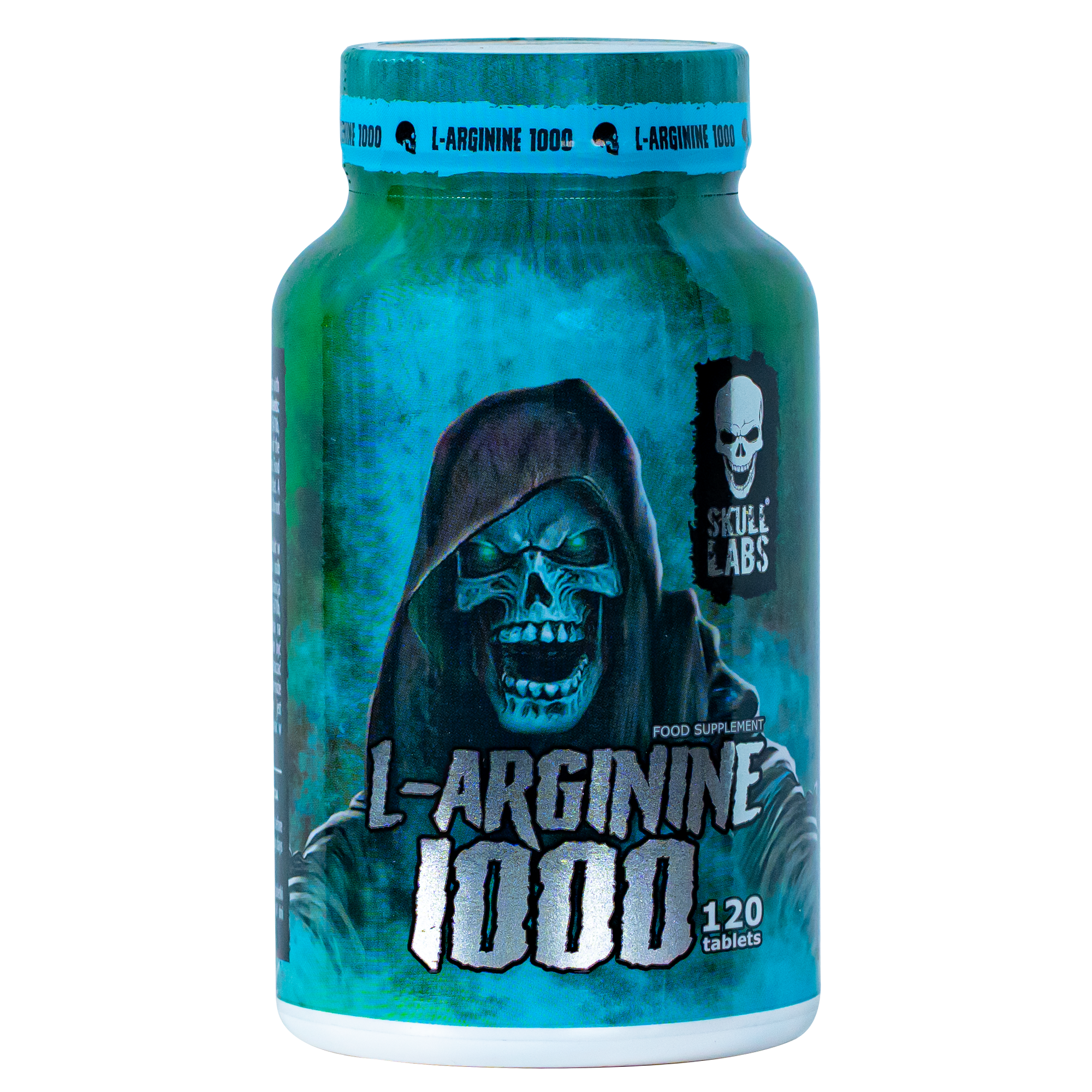 Skull Labs L-Arginine, 120 Tablets, 1000 mg