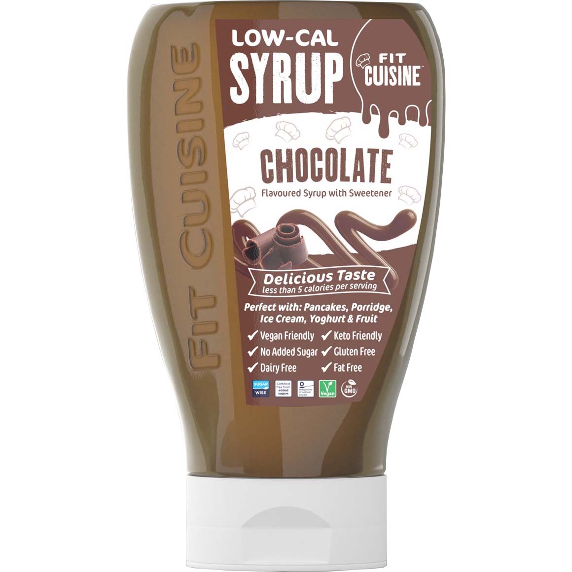 Applied Nutrition Low Cal Syrup, Chocolate