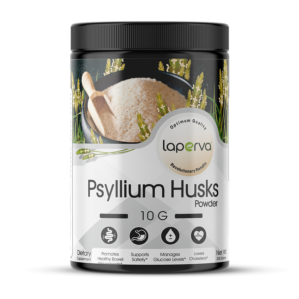 Laperva Psyllium Husks, 10 g, 340 Gm