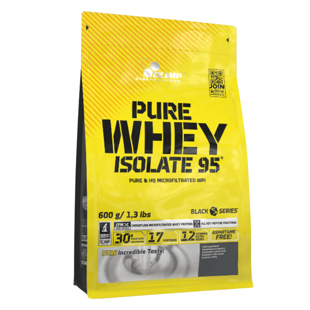 Olimp Sport Nutrition Pure Whey Isolate 95, Peanut Butter, 1.3 Lb