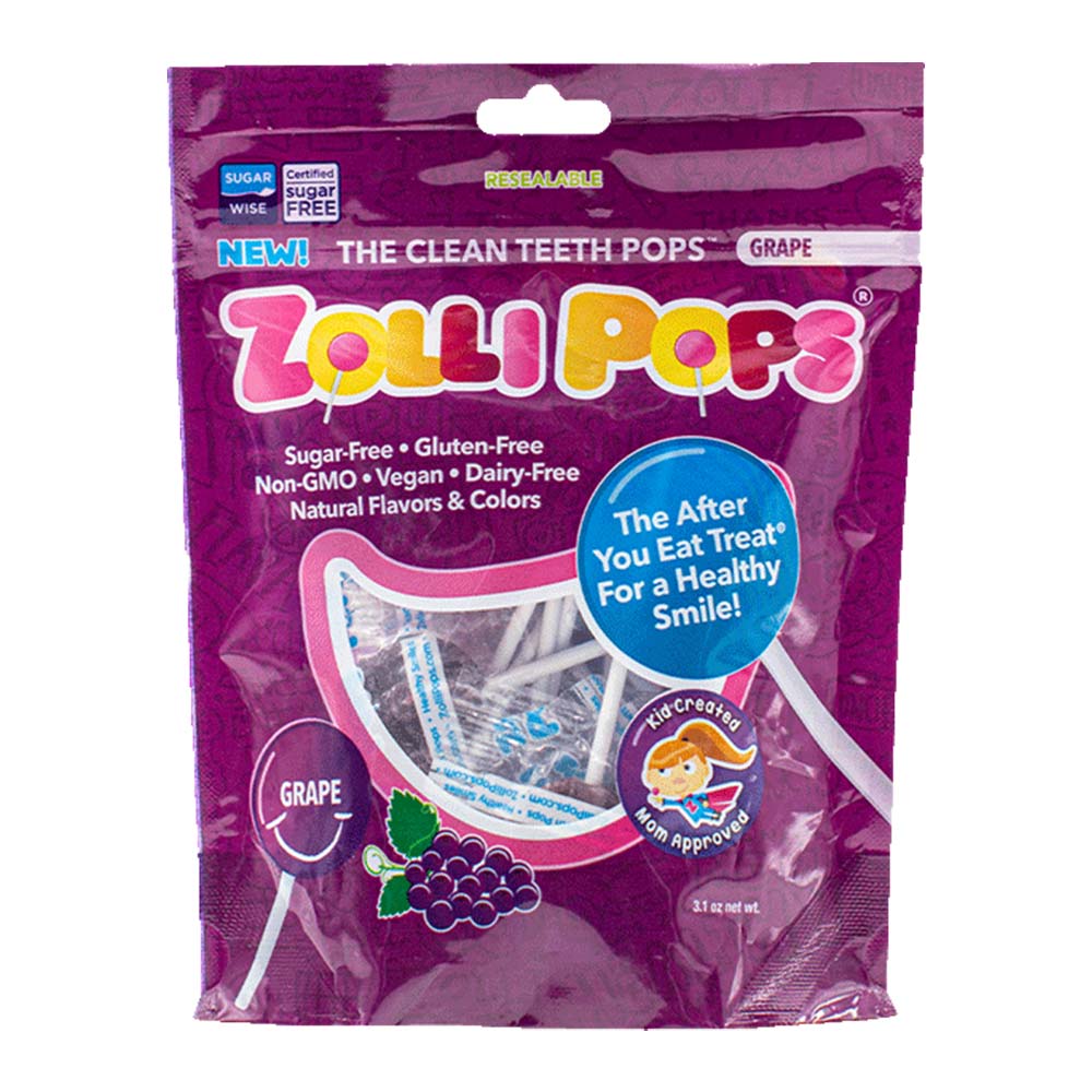 Zolli Candy pops 87 Gm Grape