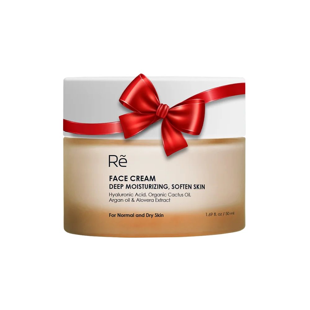 ري كريم الوجه للبشرة العادية والجافة, 50 مل, يرطّب البشرة بعمق ويوفّر ترطيبًا يدوم طويلاً