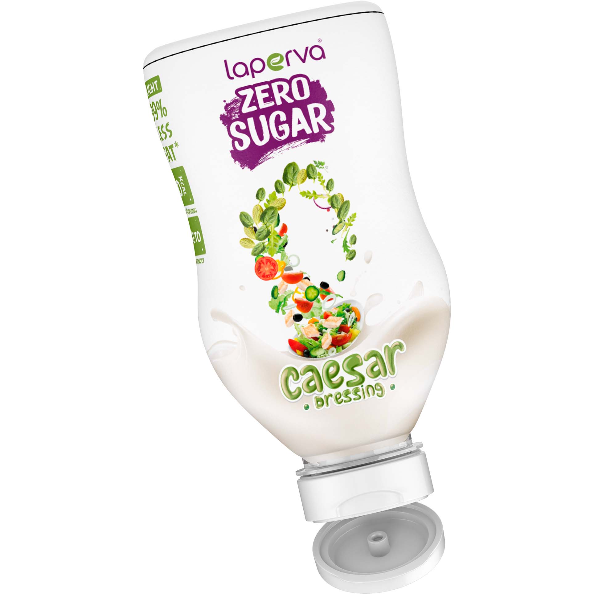 Laperva Zero Sugar Caesar Dressing Sauce, 500 ML