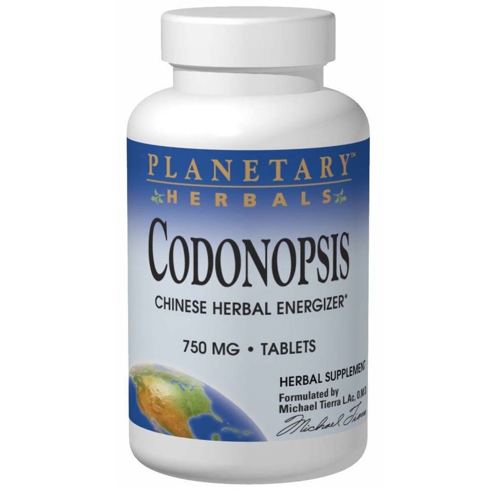 Planetary Herbals Codonopsis, 750 mg, 120 Tablets