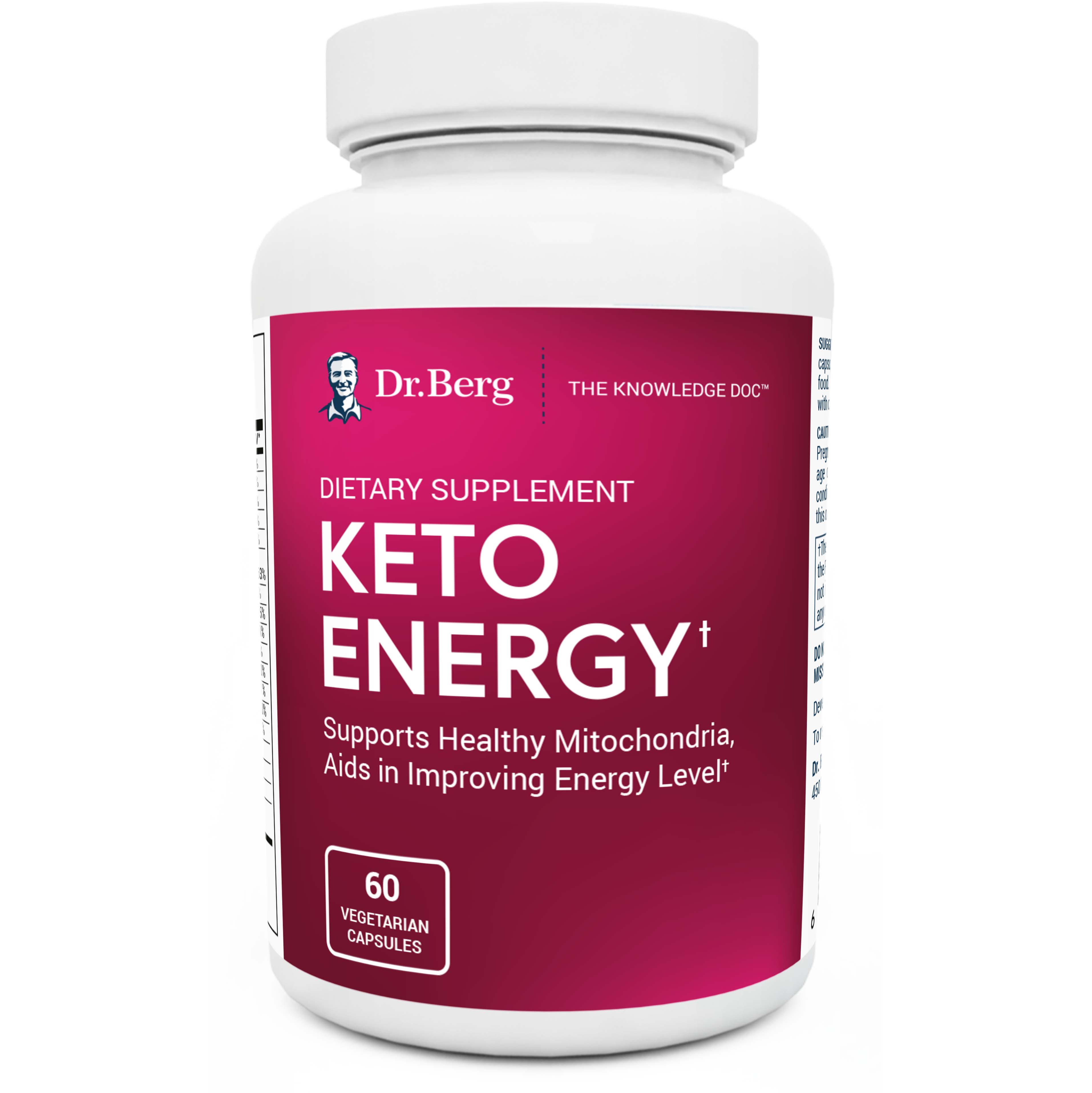 Dr.Berg Keto Energy, 60 Veggie Capsules