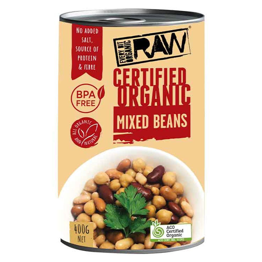 Every Bit Organic Raw Mixed Bean 400 Gm