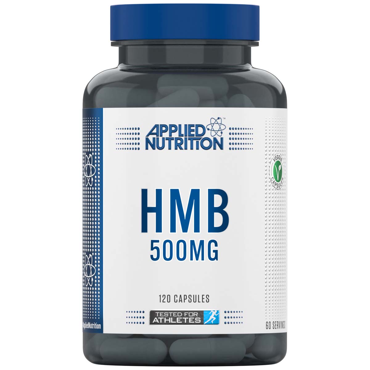 Applied Nutrition HMB, 500 mg, 120 Capsules