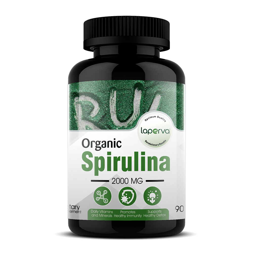 Laperva Spirulina, 90 Veggie Capsules, 2000 mg