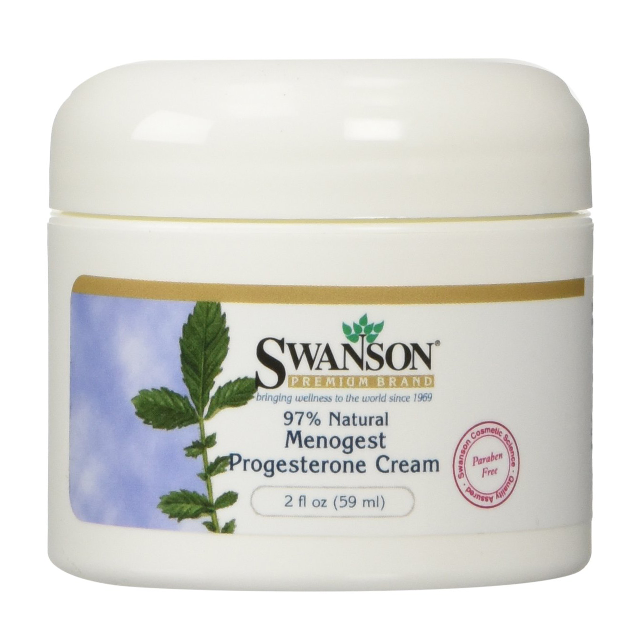 Swanson Menogest Progesterone Cream, 59 ML