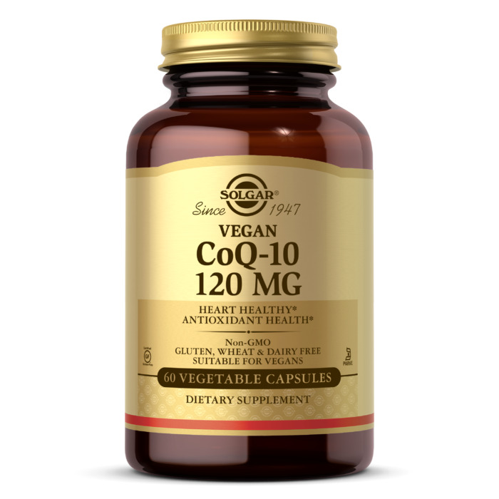 Solgar CoQ10 120 mg 60 Vegetable Capsules