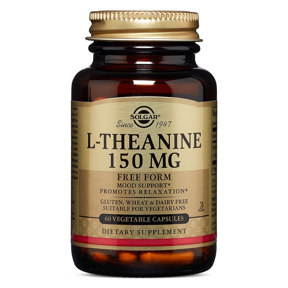 Solgar L-Theanine, 60 Veggie Capsules, 150 mg
