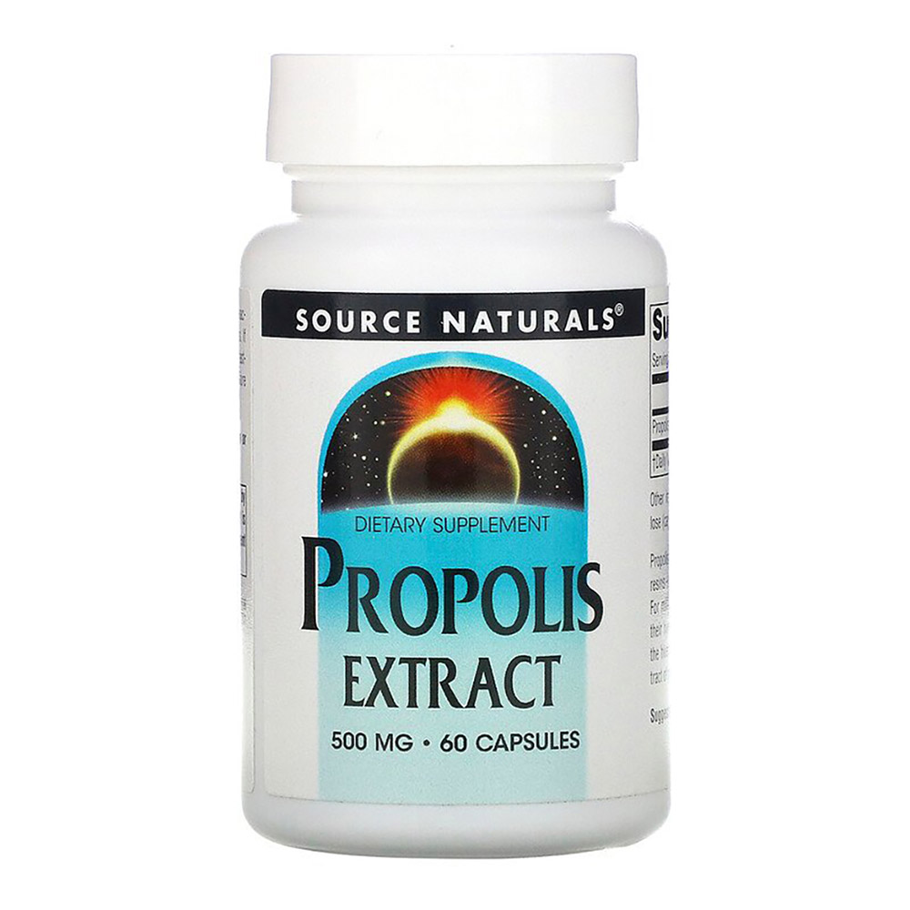 Source Naturals Propolis Extract, 500 mg, 60 Capsules