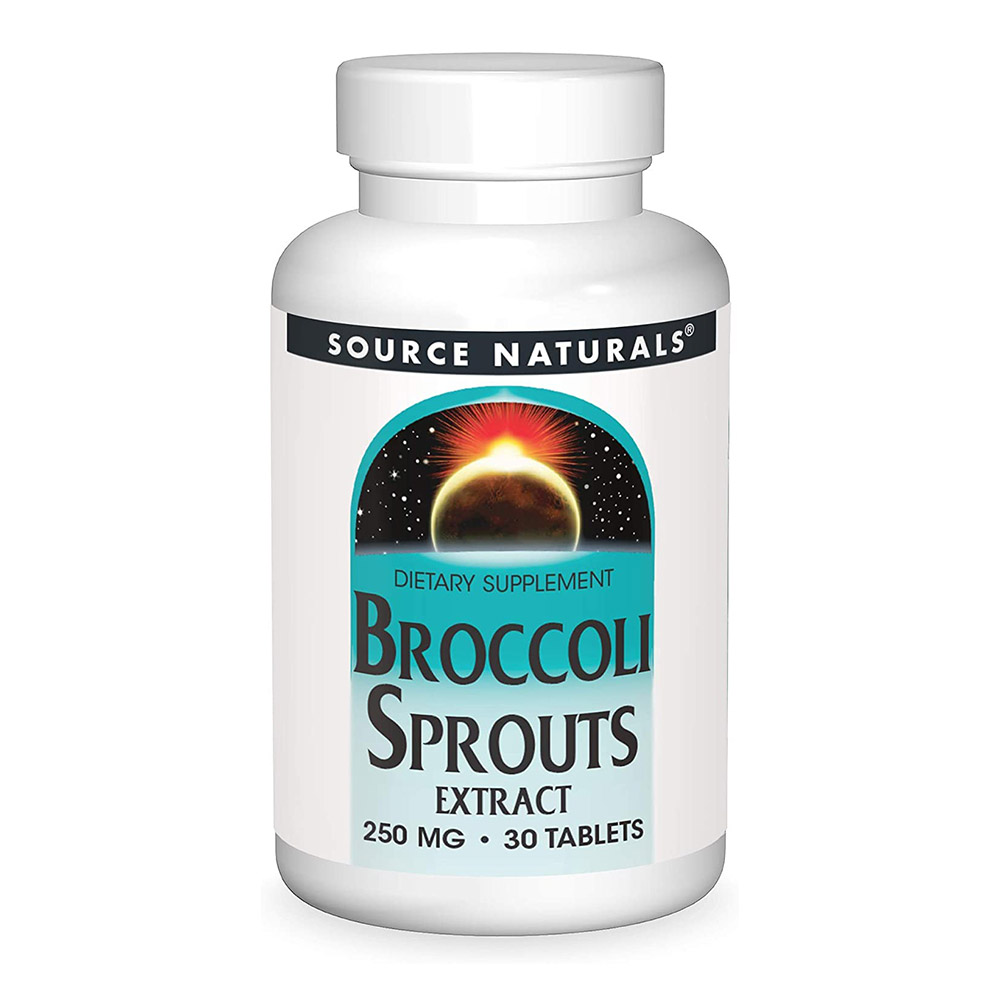 Source Naturals Broccoli Sprouts Extract 30 Tablets 250 mg