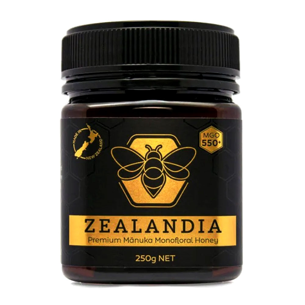 Zealandia Manuka Honey 550+ MGO 250 Gm