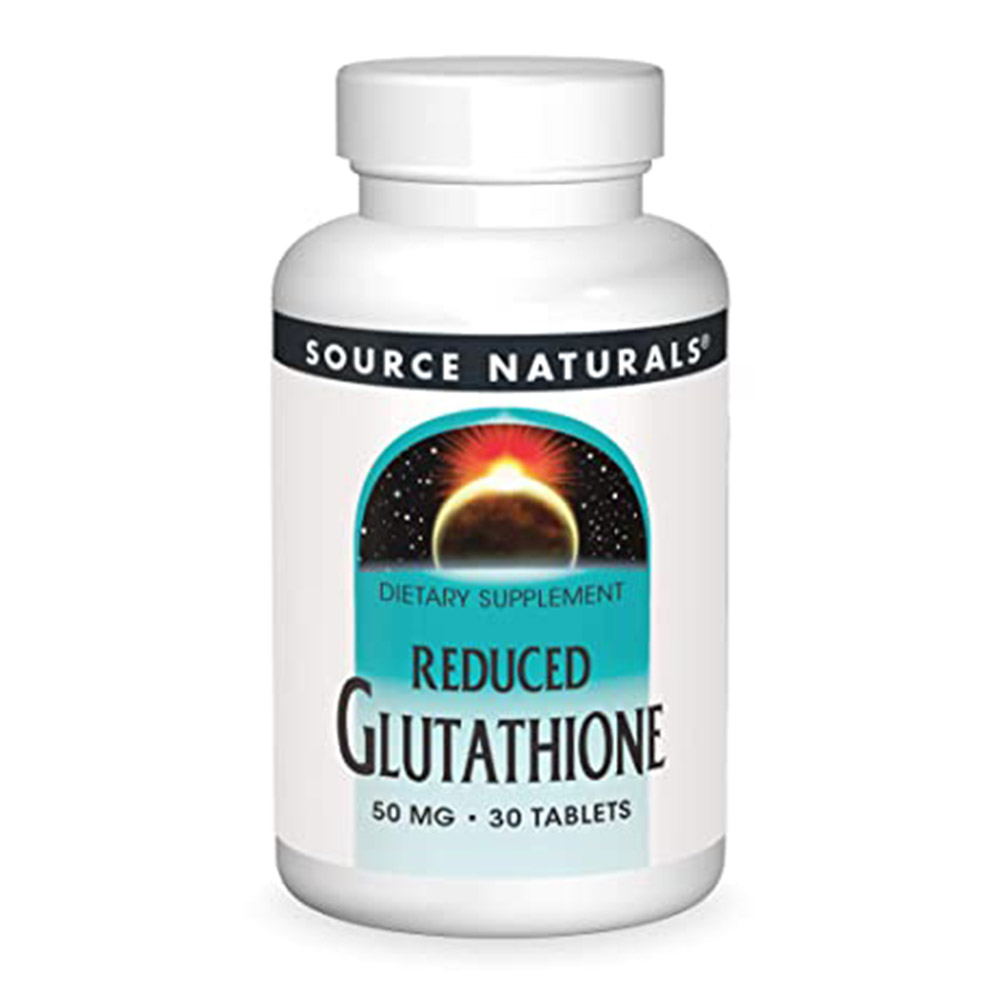 Source Naturals Glutathione Reduced, 50 mg, 30 Tablets