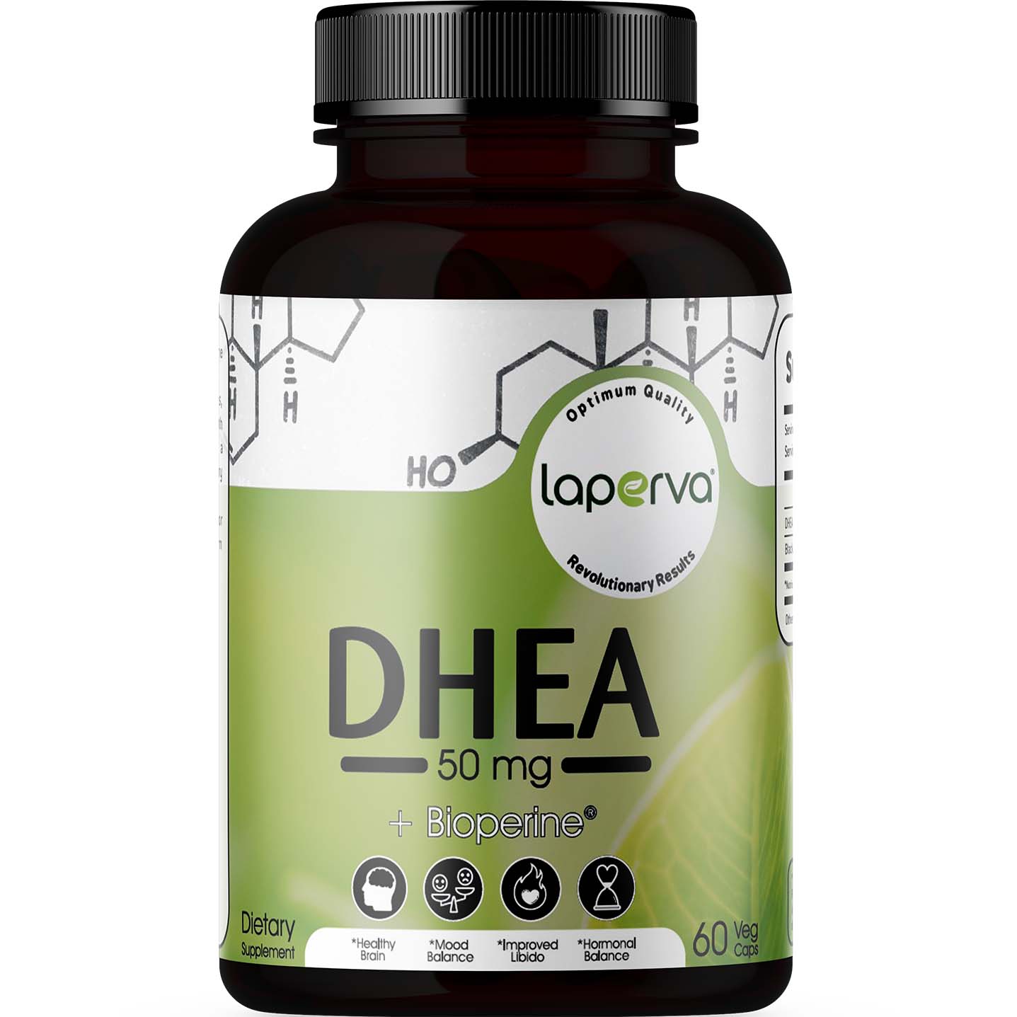 Laperva DHEA Plus Bioperine 60 Veggie Capsules 50 mg