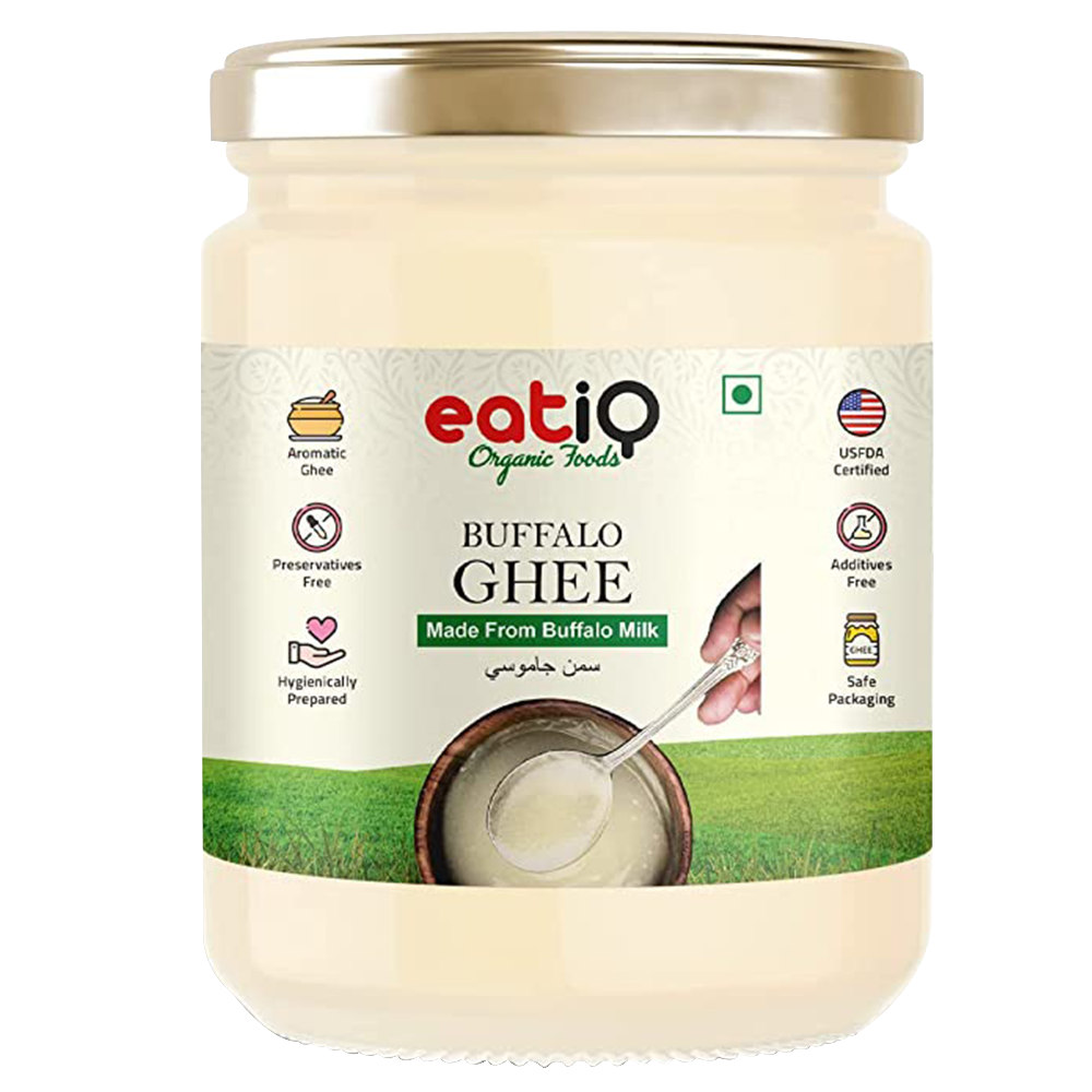Eatiq Organic Foods Buffalo Ghee, 500 مل