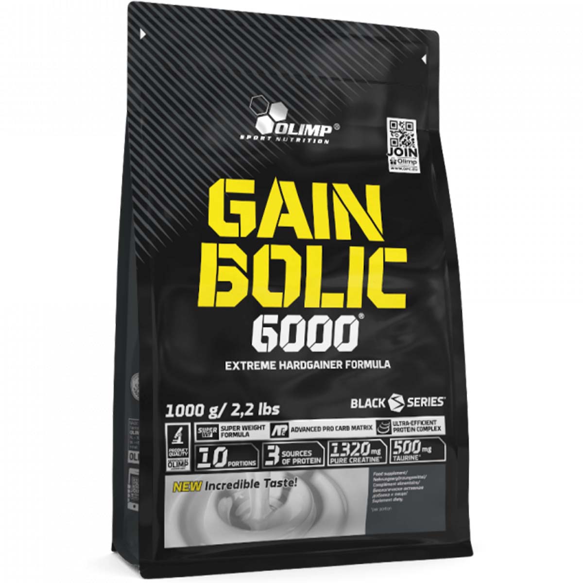 Olimp Gain Bolic 6000, Chocolate, 2.2 LB