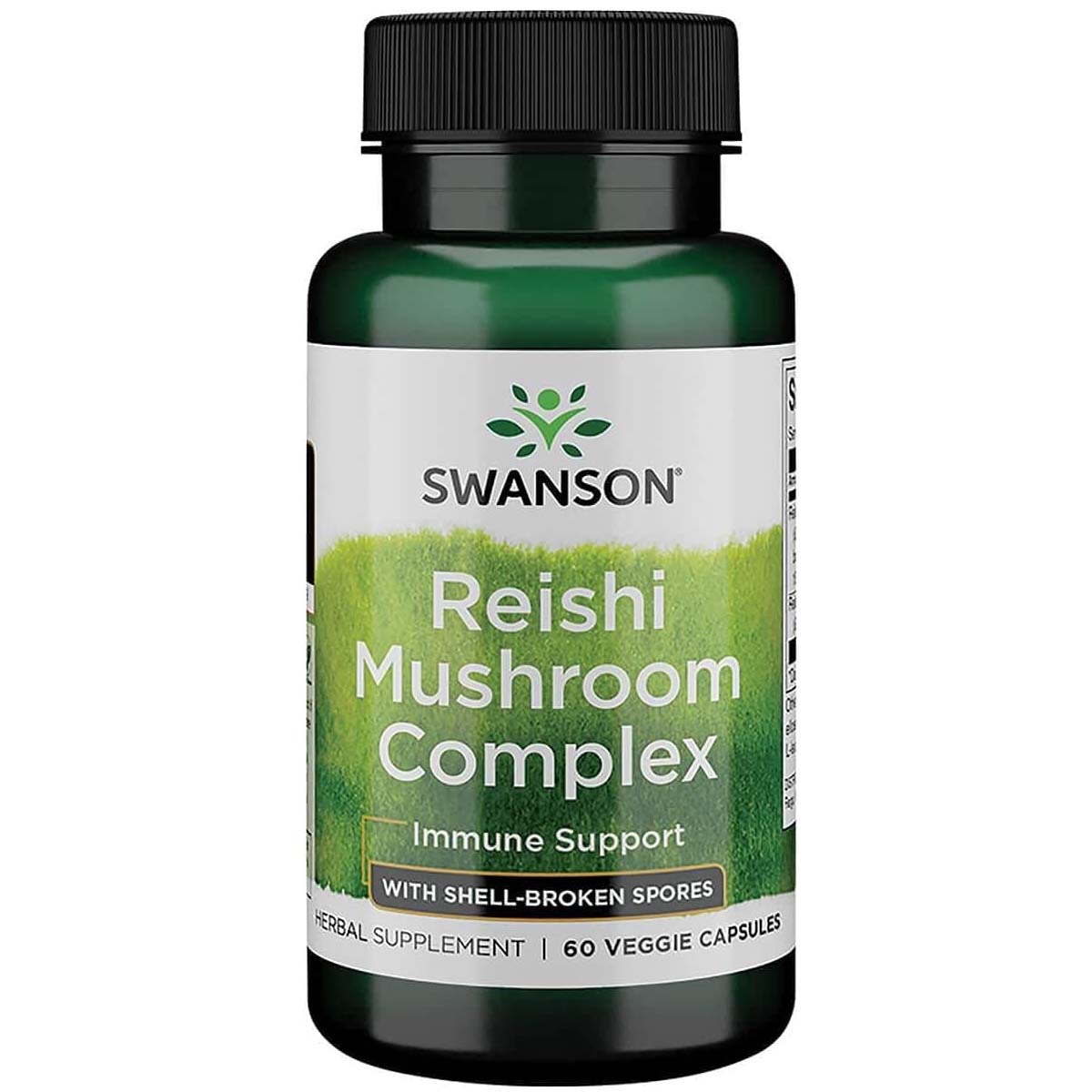 Swanson Reishi Mushroom Complex 60 Veggie Capsules