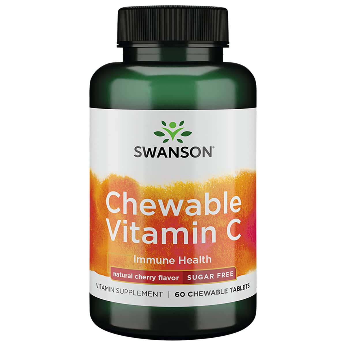 Swanson Chewable Vitamin C, Cherry, 60 Chewable Tablets