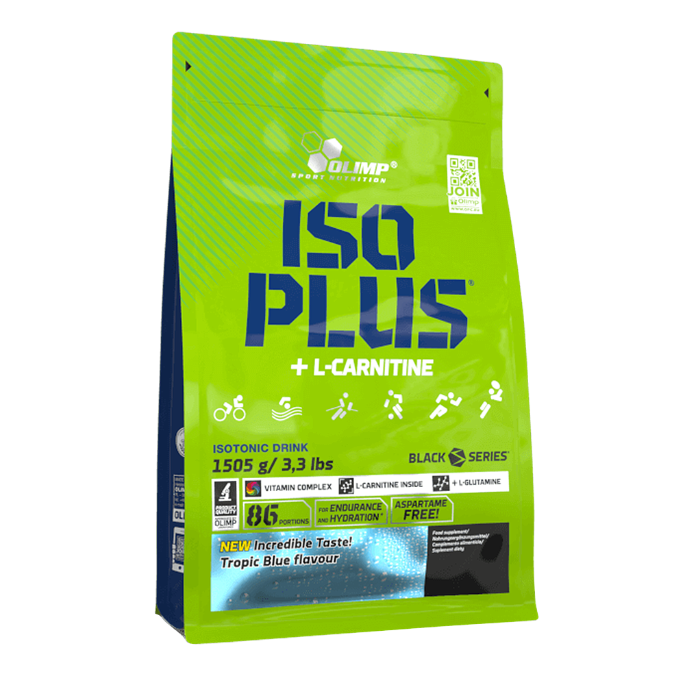 Olimp Sport Nutrition Iso Plus Powder, Tropic Blue, 3.3 LB