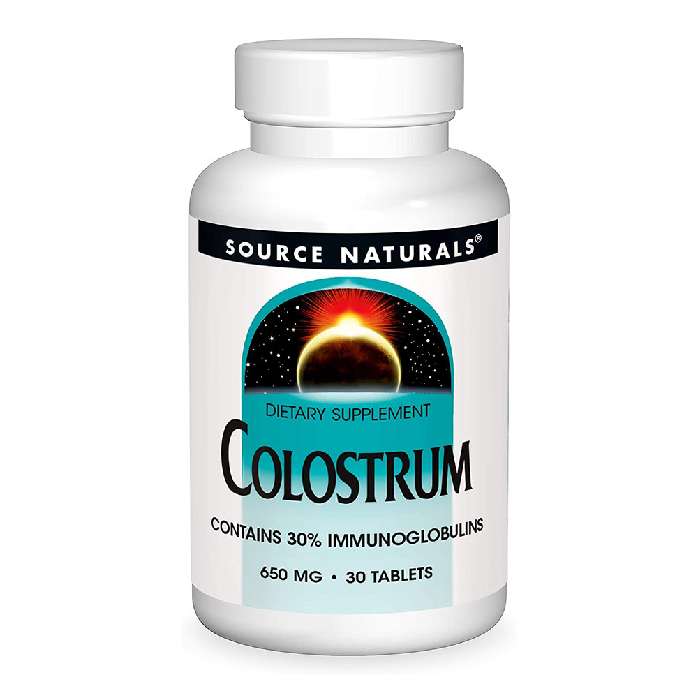 Source Naturals Colostrum, 650 mg, 30 Tablets