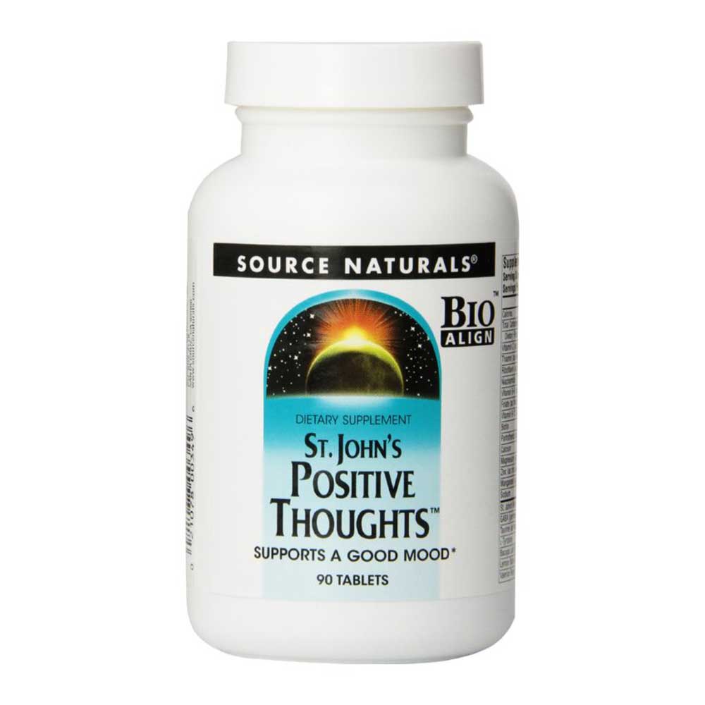 Source Naturals St. John's Positive Thoughts, 90 Tablets